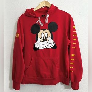 Neff Red Mickey Mouse Hoodie